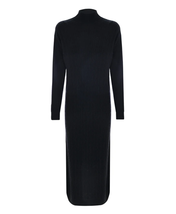 Уютное трикотажное платье с воротником поло Kocca, черный
Уютное трикотажное платье с воротником поло Kocca, черный