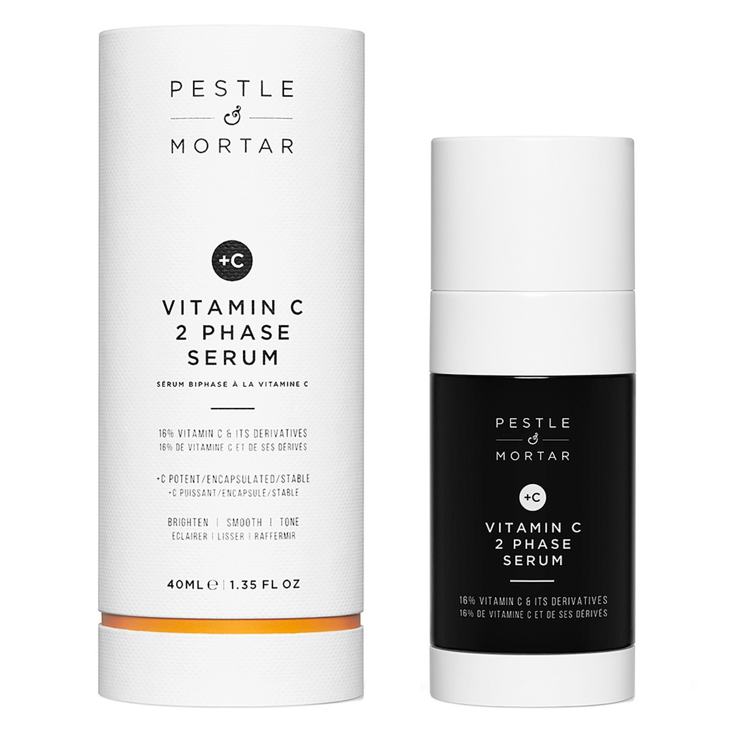 Сыворотка для лица vitamin c 2 phase serum Pestle Mortar, объем 40 мл
Сыворотка для лица vitamin c 2 phase serum Pestle Mortar, объем 40 мл