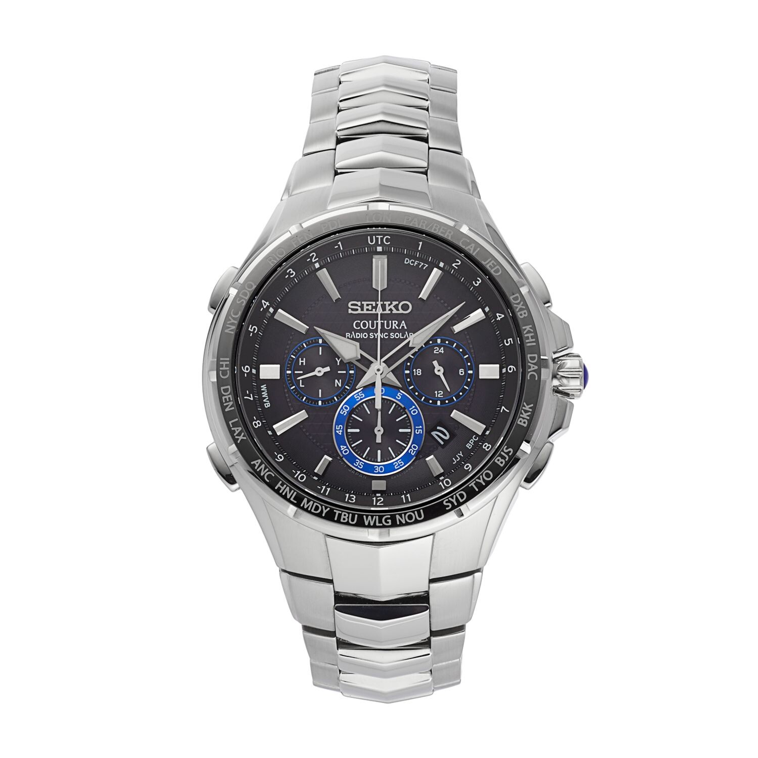 Мужские часы Seiko Coutura с хронографом из нержавеющей стали и солнечной батареей — SSG009 CITIZEN DRIVE
Мужские часы Seiko Coutura с хронографом из нержавеющей стали и солнечной батареей — SSG009 CITIZEN DRIVE