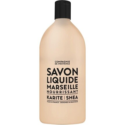 Жидкое марсельское мыло, сменный блок 1 литр, масло ши, Compagnie De Provence
Жидкое марсельское мыло, сменный блок 1 литр, масло ши, Compagnie De Provence