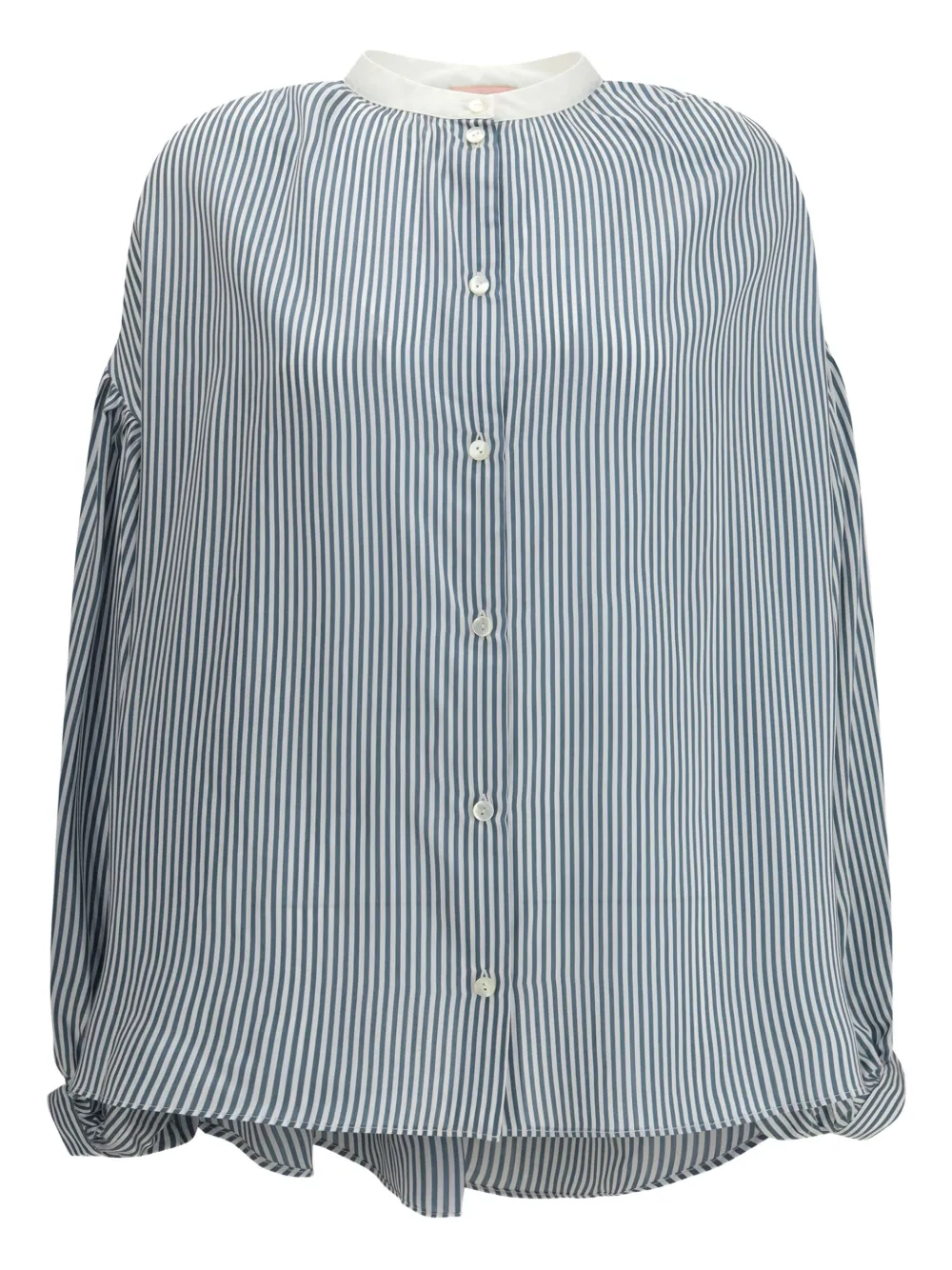 Полосатая рубашка с рукавами-фонариками Kristina Ti, синий
Полосатая рубашка с рукавами-фонариками Kristina Ti, синий