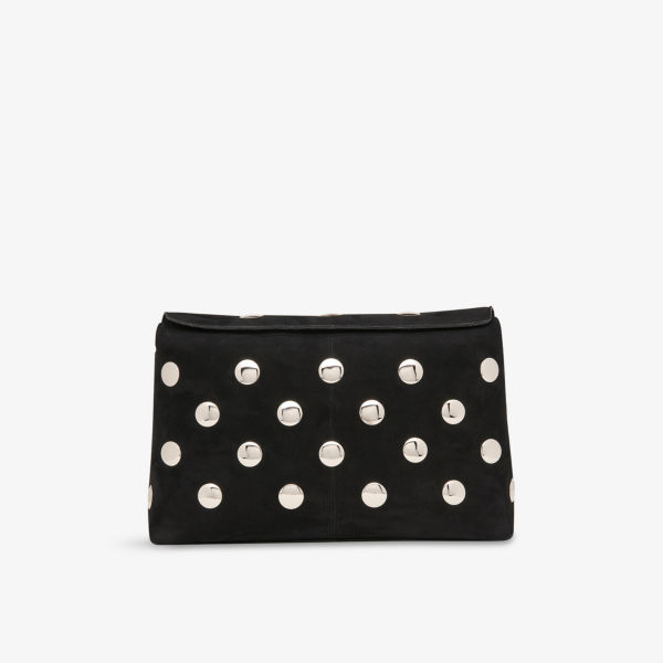Клатч замшевые Whistles Fia с шипами, черный
Клатч замшевые Whistles Fia с шипами, черный