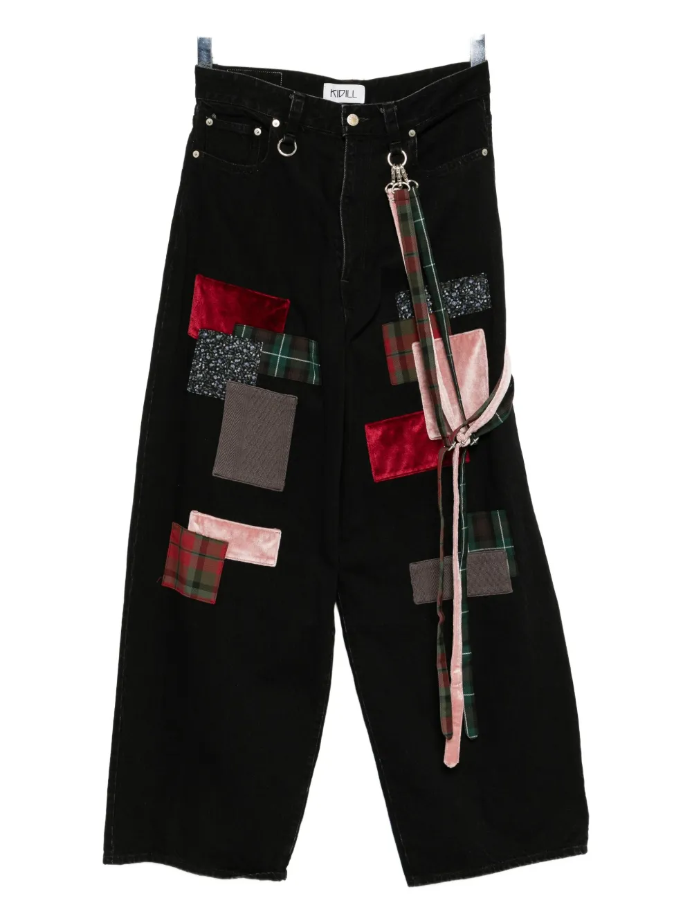 Джинсы с лоскутным принтом Kidill, черный
Джинсы с лоскутным принтом Kidill, черный
