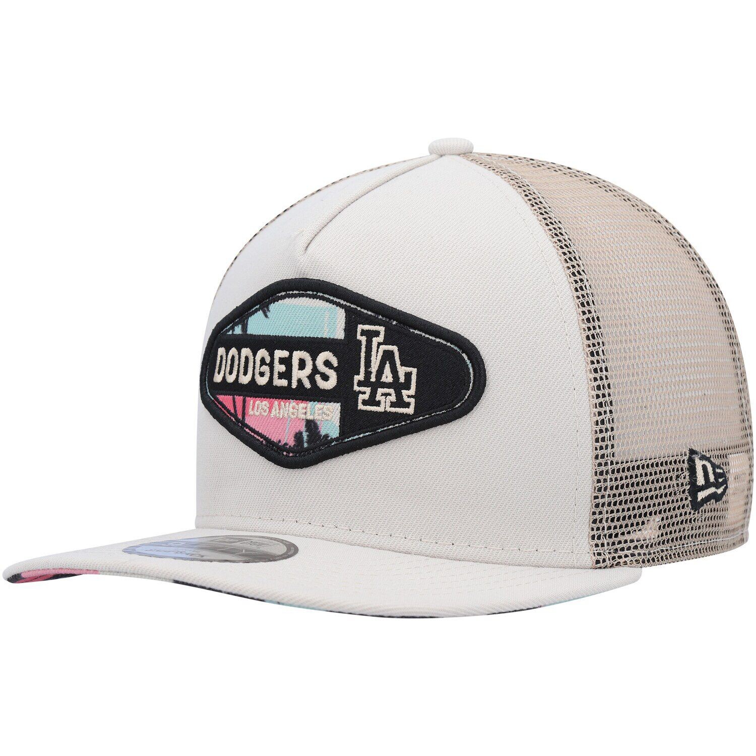Мужская кепка New Era Natural Los Angeles Dodgers в стиле ретро с нашивкой для пляжа в форме буквы A-Frame Trucker 9FIFTY Snapback Hat
Мужская кепка New Era Natural Los Angeles Dodgers в стиле ретро с нашивкой для пляжа в форме буквы A-Frame Trucker 9FIFTY Snapback Hat