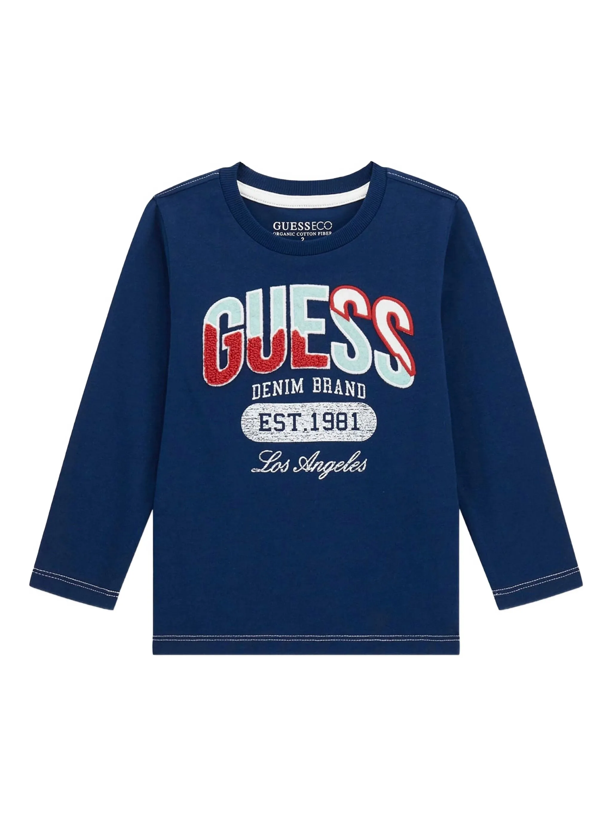 Футболка с длинными рукавами и логотипом Guess Kids, синий
Футболка с длинными рукавами и логотипом Guess Kids, синий