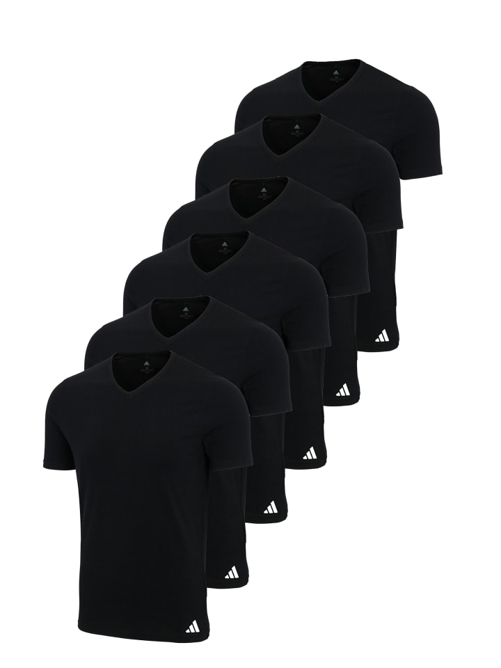 Футболка Basic с V-образным вырезом 6P черного цвета adidas, Черный, Футболка Basic с V-образным вырезом 6P черного цвета adidas
Футболка Basic с V-образным вырезом 6P черного цвета adidas, Черный, Футболка Basic с V-образным вырезом 6P черного цвета adidas