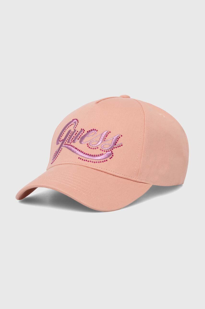 Бейсболка CLAUDIE из хлопка Guess, розовый
Бейсболка CLAUDIE из хлопка Guess, розовый