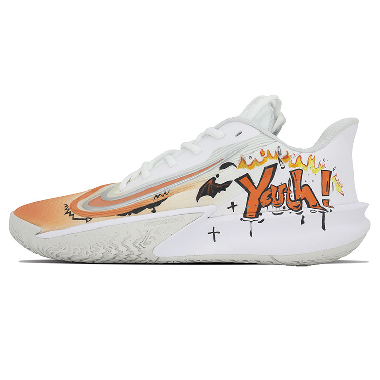 Баскетбольные кроссовки Precision 7 унисекс с низким верхом, белые/оранжевые Nike
Баскетбольные кроссовки Precision 7 унисекс с низким верхом, белые/оранжевые Nike
