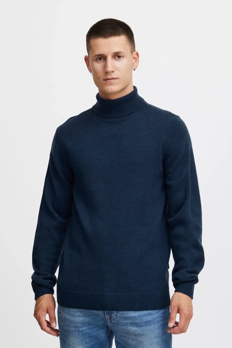 Свитер с высоким воротником из смесового материала "BLEND BHPullover", цвет Dress Blues
Свитер с высоким воротником из смесового материала "BLEND BHPullover", цвет Dress Blues