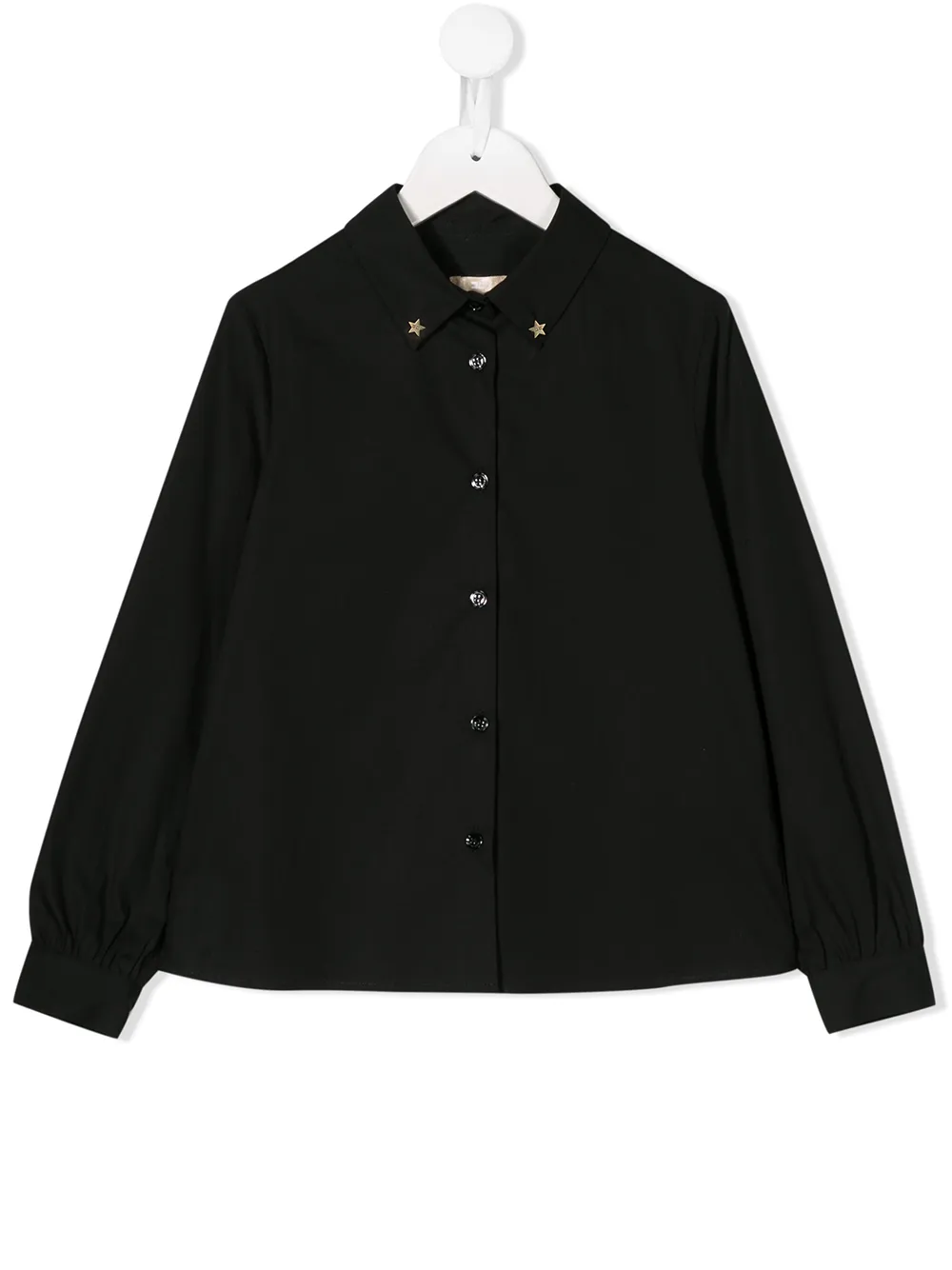 Рубашка на пуговицах Elisabetta Franchi La Mia Bambina, черный
Рубашка на пуговицах Elisabetta Franchi La Mia Bambina, черный