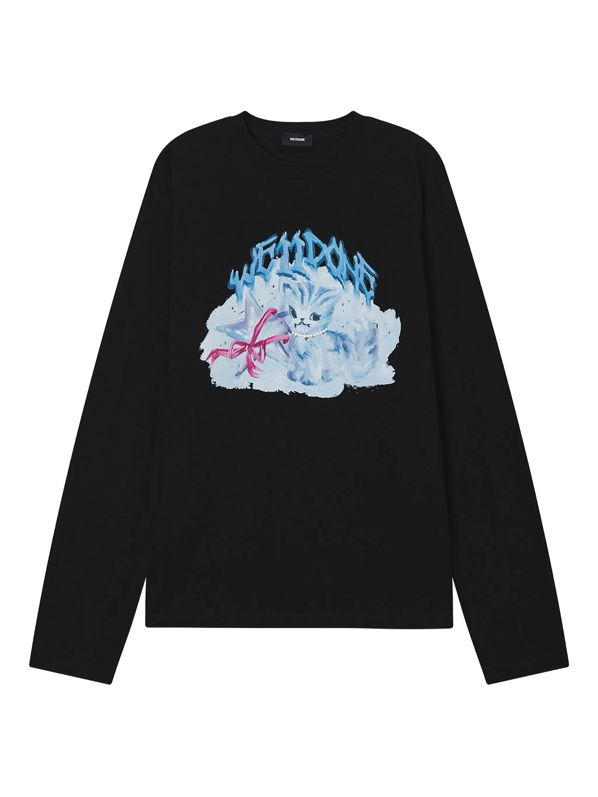 Футболка с длинными рукавами и принтом We11Done, черный
Футболка с длинными рукавами и принтом We11Done, черный