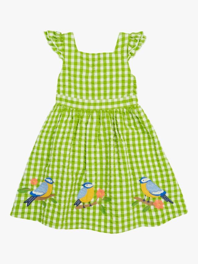 Детское платье Zaria из органического хлопка с аппликацией в клетку Frugi, Macaw/Multi
Детское платье Zaria из органического хлопка с аппликацией в клетку Frugi, Macaw/Multi