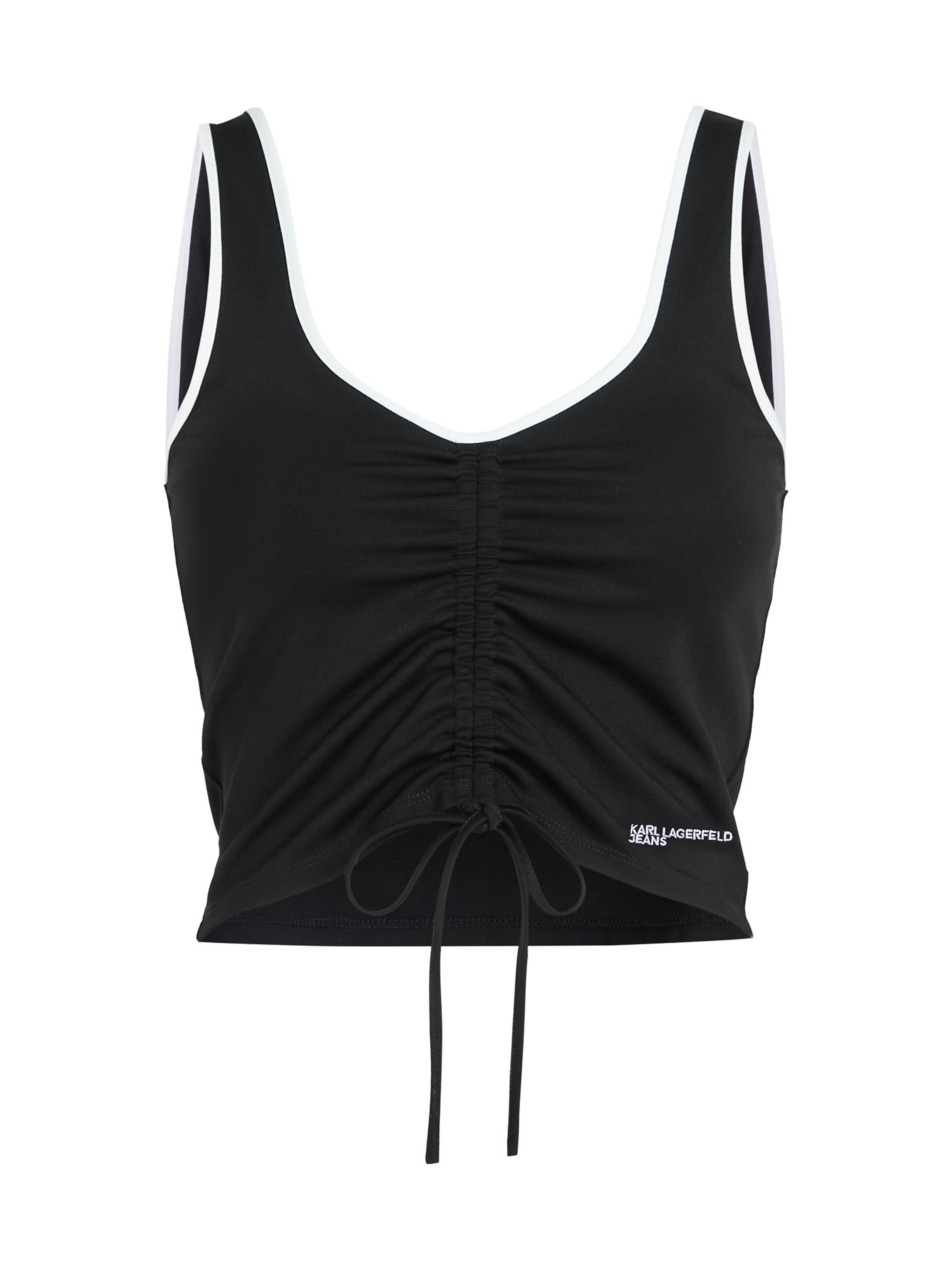 KARL LAGERFELD JEANS Топ в черном цвете
KARL LAGERFELD JEANS Топ в черном цвете