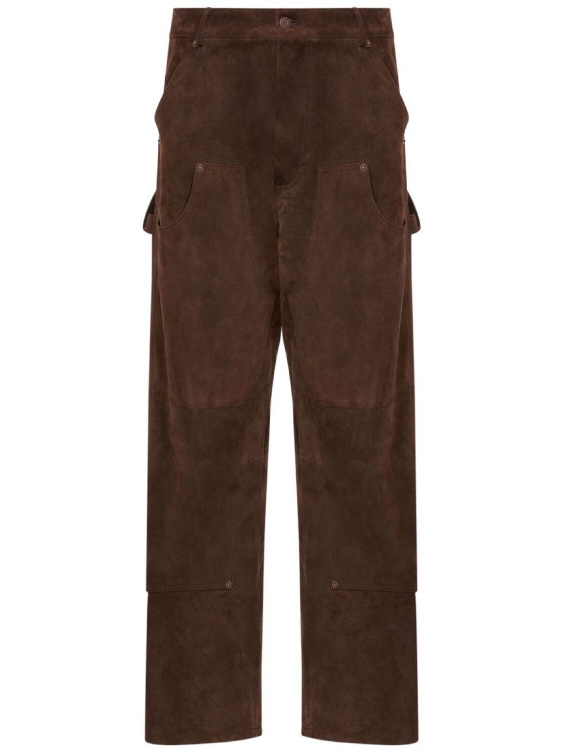 Замшевые брюки Moschino, коричневый
Замшевые брюки Moschino, коричневый