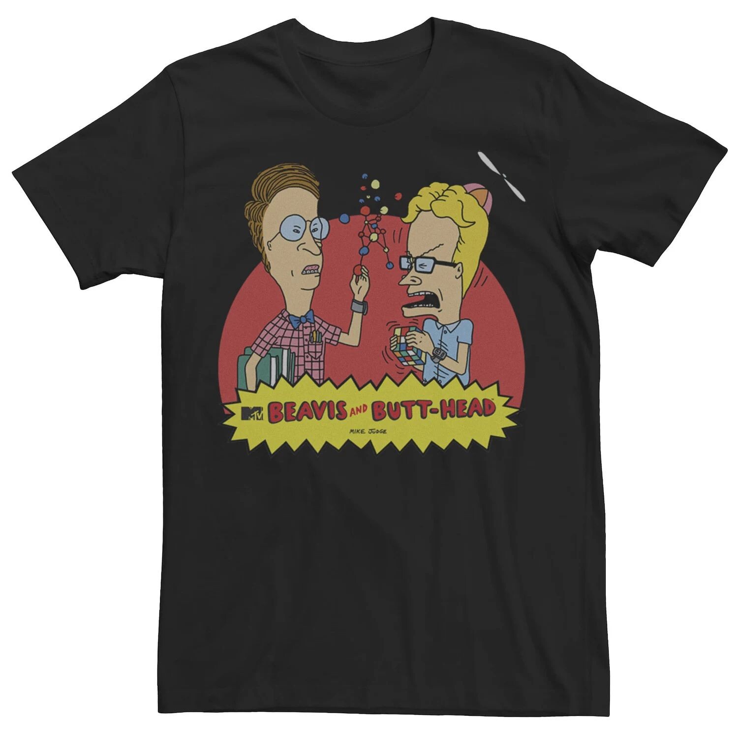Мужская футболка с потертым научным портретом Beavis And Butthead Licensed Character
Мужская футболка с потертым научным портретом Beavis And Butthead Licensed Character