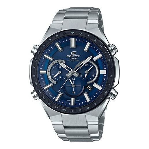 Часы CASIO EDIFICE Solar Powered Waterproof Sports Sapphire Crystal Stainless Steel Strap Mens Blue Analog, синий 
Часы CASIO EDIFICE Solar Powered Waterproof Sports Sapphire Crystal Stainless Steel Strap Mens Blue Analog, синий