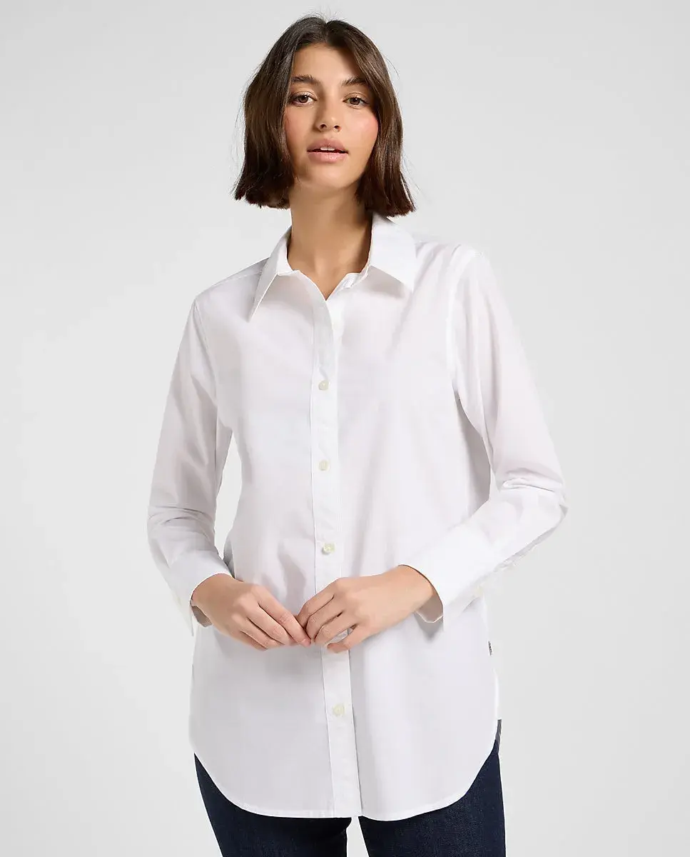 Женская классическая рубашка прямого кроя Lee, белый
Женская классическая рубашка прямого кроя Lee, белый