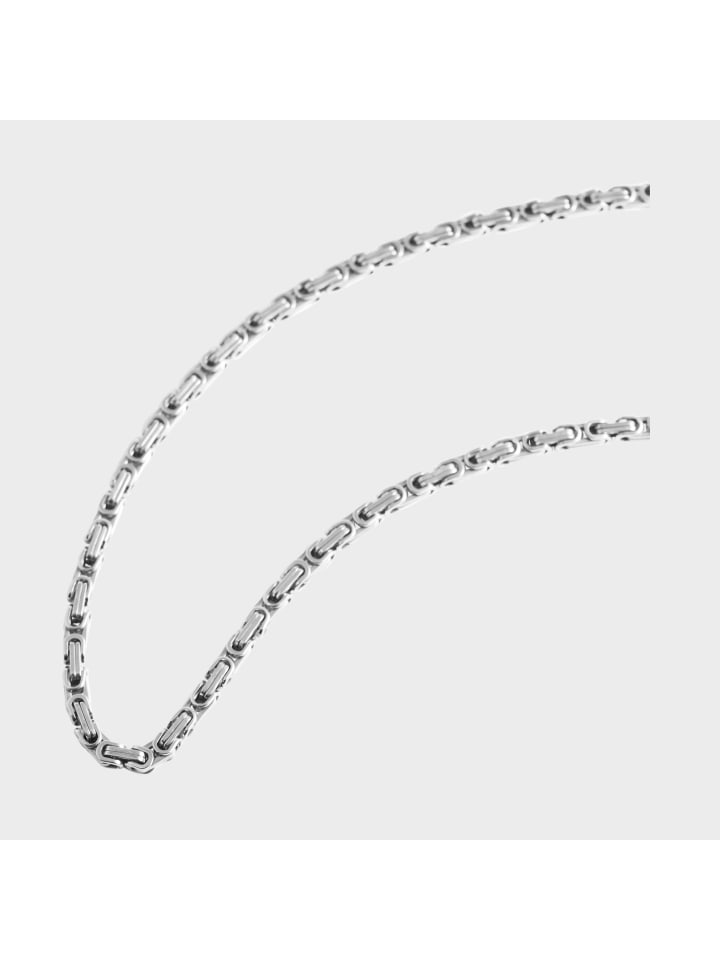 Adeliás Колье унисекс - цепочка «Королевская» из нержавеющей стали, 55 см, серебряная
Adeliás Колье унисекс - цепочка «Королевская» из нержавеющей стали, 55 см, серебряная