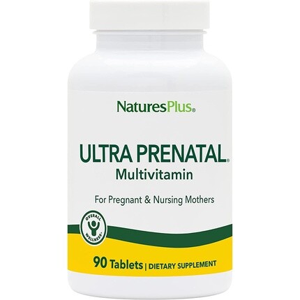 NaturesPlus Ultra Prenatal Multivitamin 90 вегетарианских таблеток – без глютена Nature's Plus
NaturesPlus Ultra Prenatal Multivitamin 90 вегетарианских таблеток – без глютена Nature's Plus