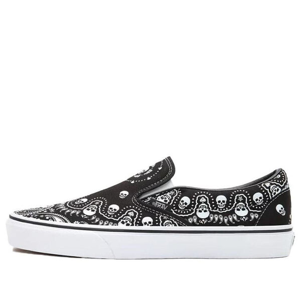 Кроссовки classic slip-on 'bandana - black' Vans, черный
Кроссовки classic slip-on 'bandana - black' Vans, черный
