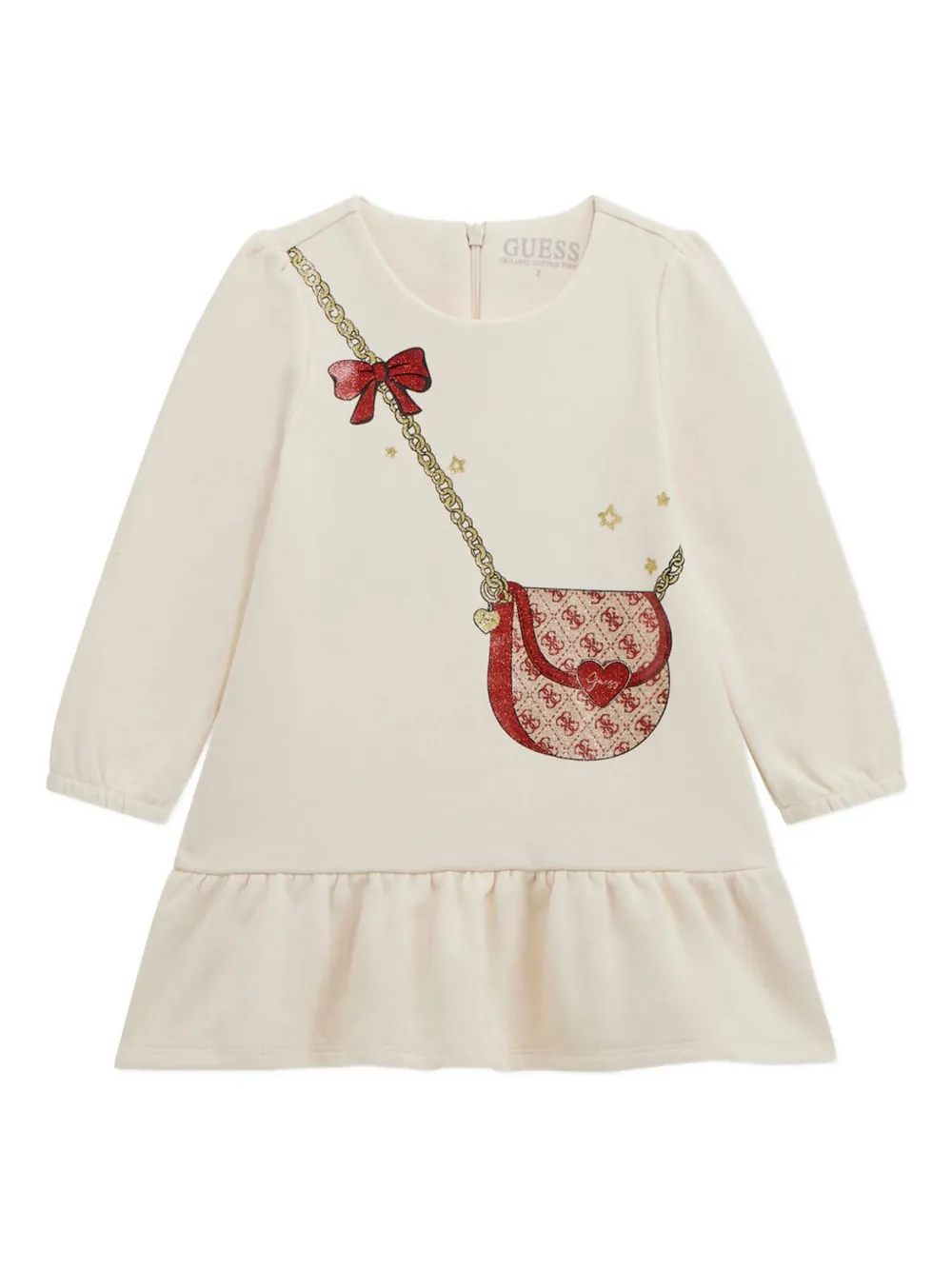 Платье с принтом в виде сумок Guess Kids, белый
Платье с принтом в виде сумок Guess Kids, белый