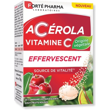 Forte Pharma Acerola шипучий натуральный питьевой витамин C Forté Pharma
Forte Pharma Acerola шипучий натуральный питьевой витамин C Forté Pharma