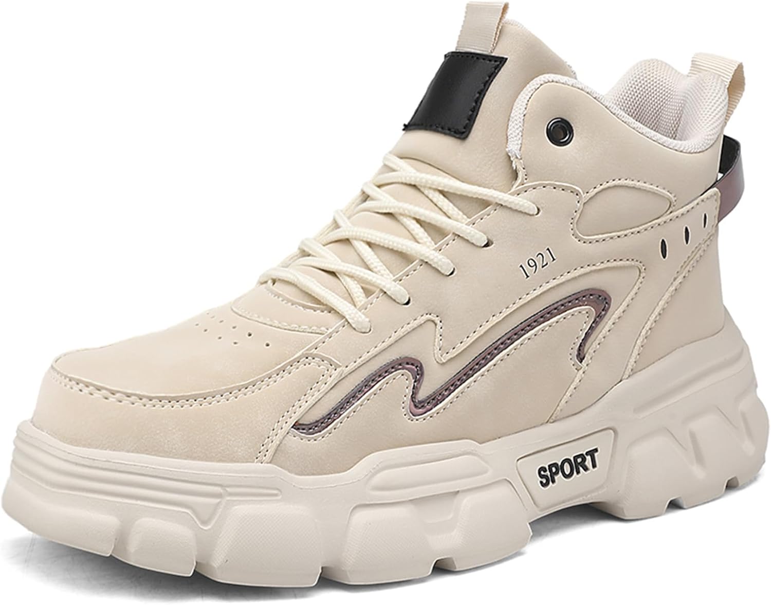 Мужские модные кроссовки, походные ботинки, повседневные спортивные обувь, кроссовки высокие для мужчин Spwagym, бежевый
Мужские модные кроссовки, походные ботинки, повседневные спортивные обувь, кроссовки высокие для мужчин Spwagym, бежевый