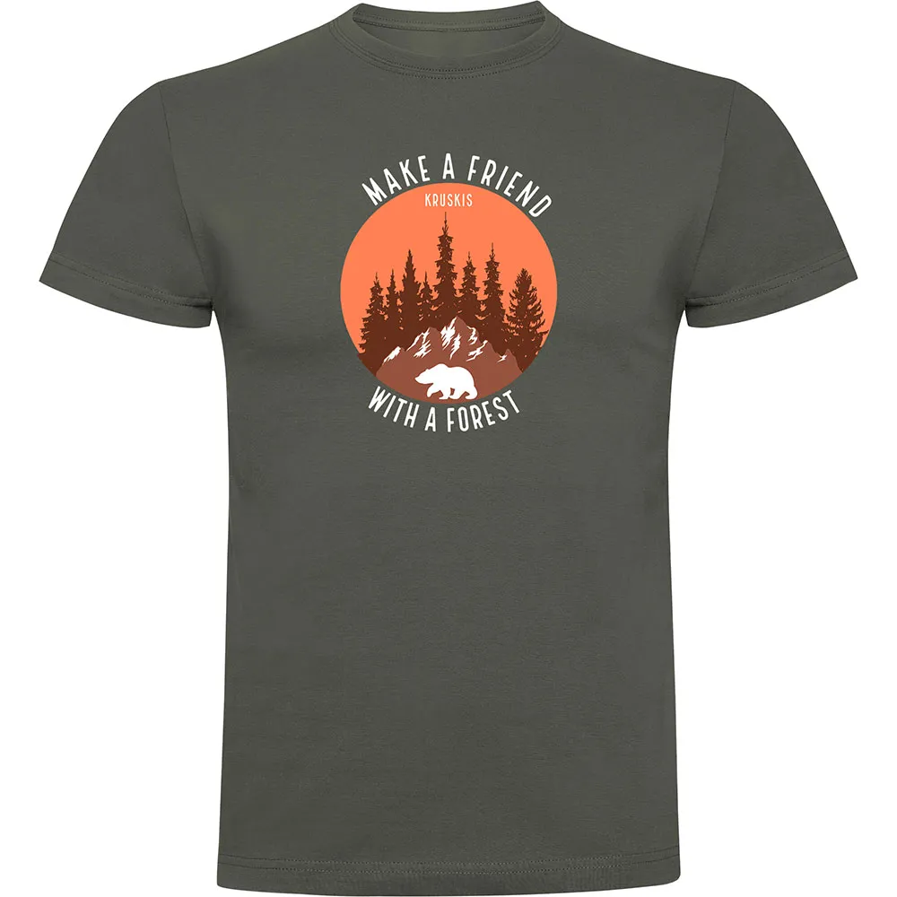 Футболка Kruskis Make A Friend, зеленый
Футболка Kruskis Make A Friend, зеленый
