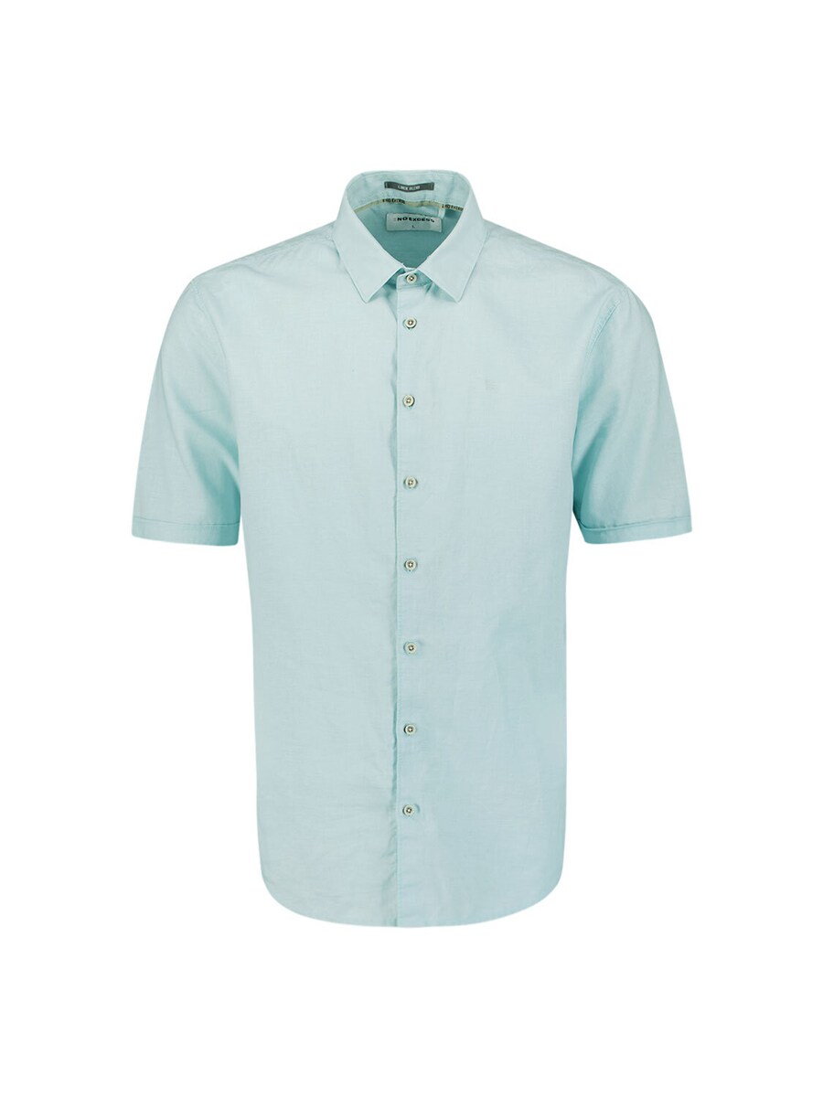 Рубашка на пуговицах классического кроя No Excess, светло-синий
Рубашка на пуговицах классического кроя No Excess, светло-синий
