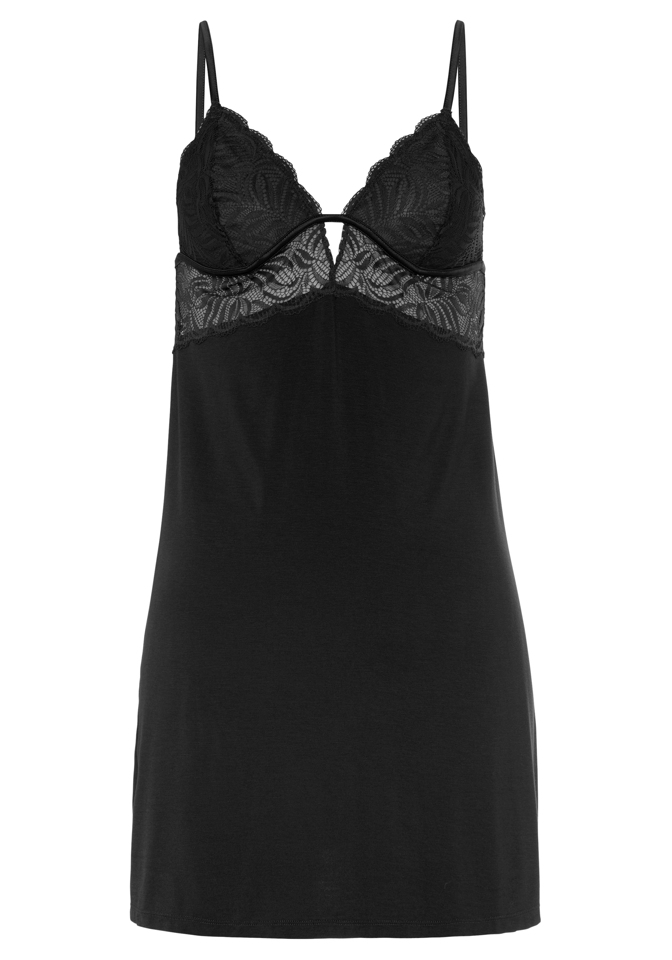 LASCANA Пеньюар в черном цвете
LASCANA Пеньюар в черном цвете