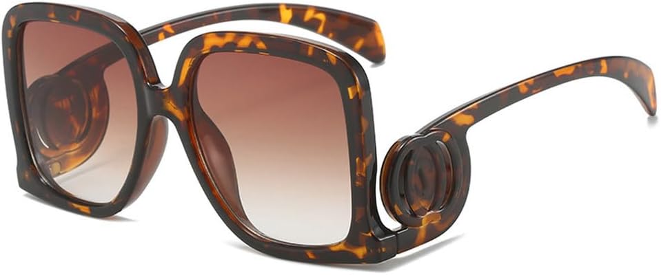 Модные солнцезащитные очки с градиентным переходом цвета, увеличенного размера, для женщин, уникальная оправа, винтажный тренд, повседневный шик, уличная мода HVTVTLA, C3
Модные солнцезащитные очки с градиентным переходом цвета, увеличенного размера, для женщин, уникальная оправа, винтажный тренд, повседневный шик, уличная мода HVTVTLA, C3