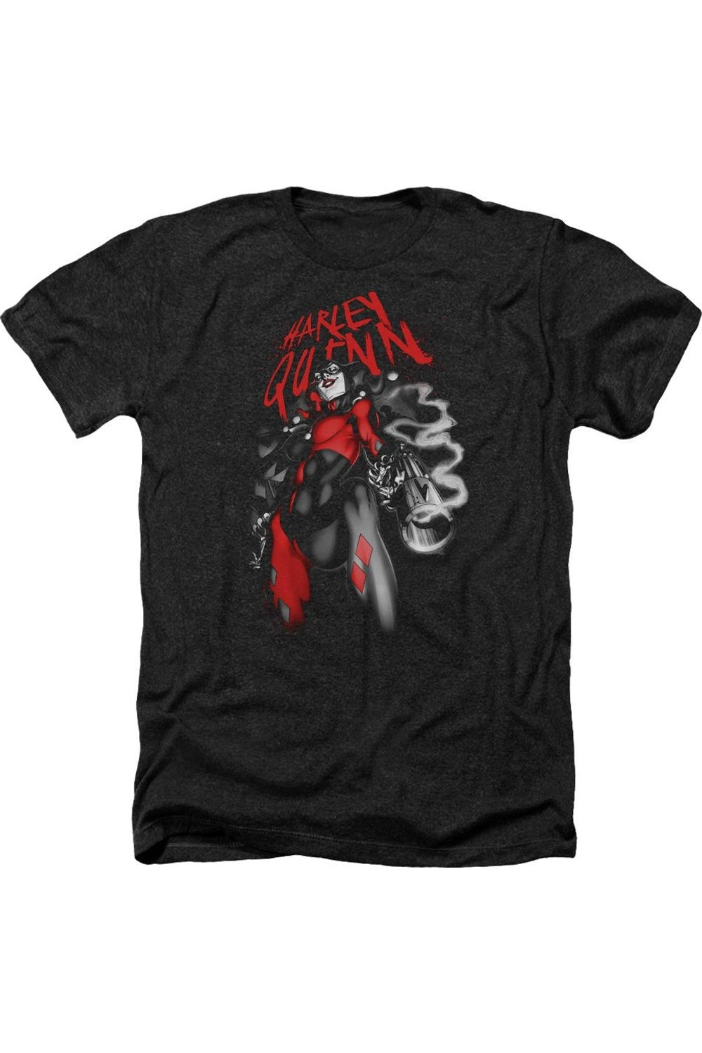 Футболка/футболка Batman Down The Barrel для взрослых Heather Gildan, черный
Футболка/футболка Batman Down The Barrel для взрослых Heather Gildan, черный