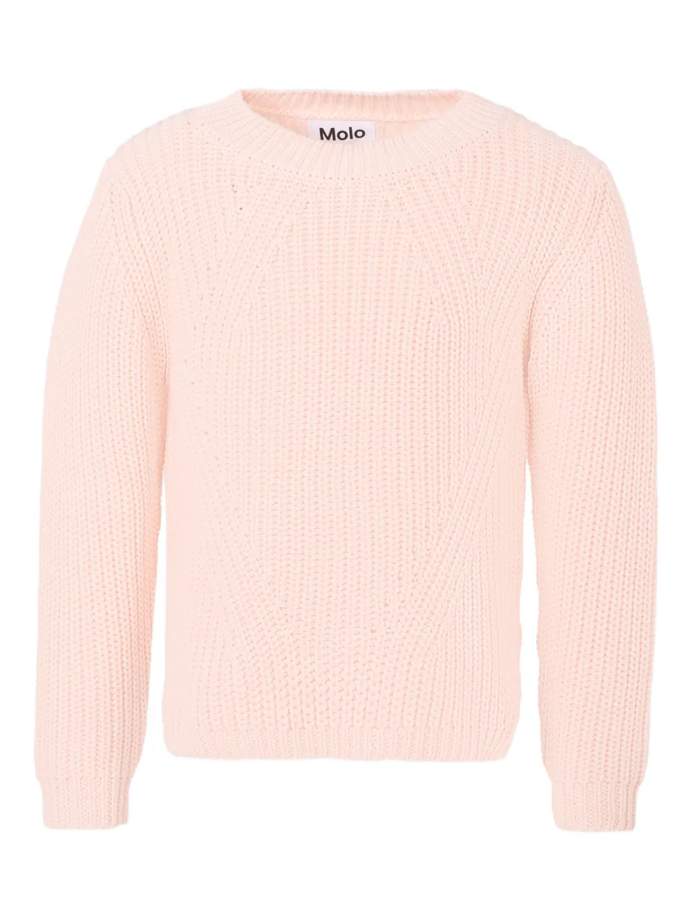 Фактурный свитер с круглым вырезом Molo, розовый
Фактурный свитер с круглым вырезом Molo, розовый