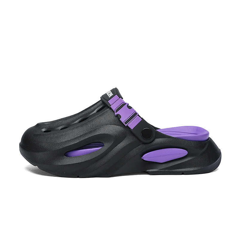 Jinho Клоги унисекс черно-фиолетовые, цвет Black Purple
Jinho Клоги унисекс черно-фиолетовые, цвет Black Purple