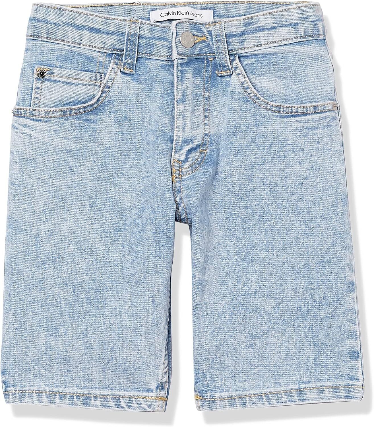 Свободные джинсовые шорты Calvin Klein Boys, модель с пятью карманами, застежка на молнию и пуговицы, Slater Fc00
Свободные джинсовые шорты Calvin Klein Boys, модель с пятью карманами, застежка на молнию и пуговицы, Slater Fc00