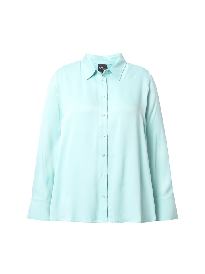 бирюзовая блузка-рубашка Ulla Popken
бирюзовая блузка-рубашка Ulla Popken