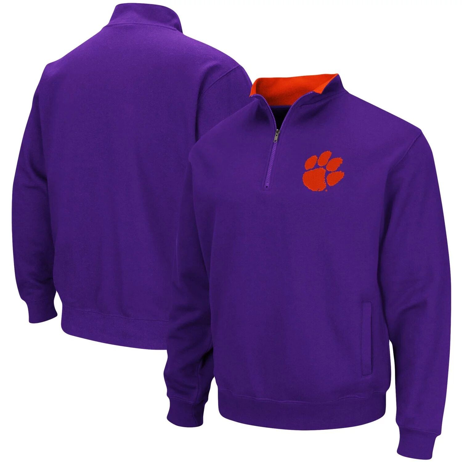 Мужской фиолетовый пуловер с молнией в четверть и логотипом Clemson Tigers Tortugas Colosseum
Мужской фиолетовый пуловер с молнией в четверть и логотипом Clemson Tigers Tortugas Colosseum