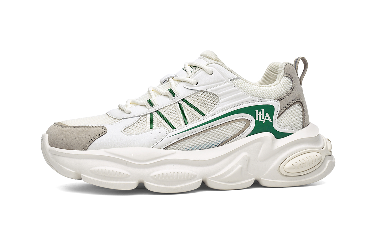 HLA Мужские повседневные кеды низкие бежево-зеленые, цвет Beige Green
HLA Мужские повседневные кеды низкие бежево-зеленые, цвет Beige Green