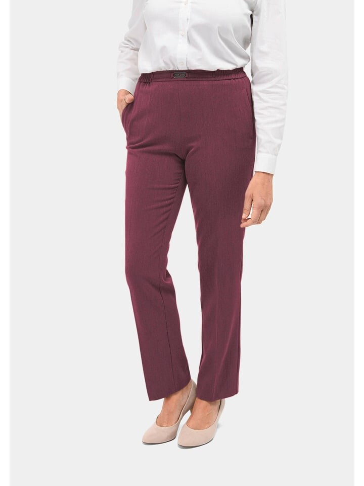 Тканевые брюки GOLDNER MARTHA, бордо
Тканевые брюки GOLDNER MARTHA, бордо