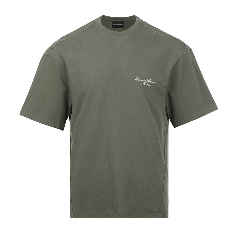 EMPORIO ARMANI Футболка SS25 мужская зеленая
EMPORIO ARMANI Футболка SS25 мужская зеленая