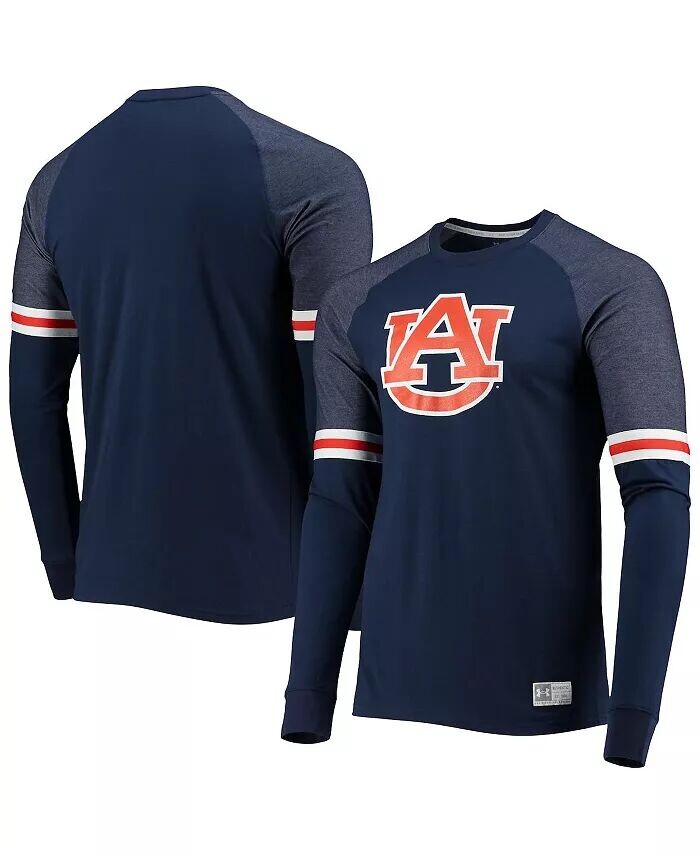 Мужская темно-синяя футболка с длинным рукавом и полосками Auburn Tigers Game Day Under Armour
Мужская темно-синяя футболка с длинным рукавом и полосками Auburn Tigers Game Day Under Armour