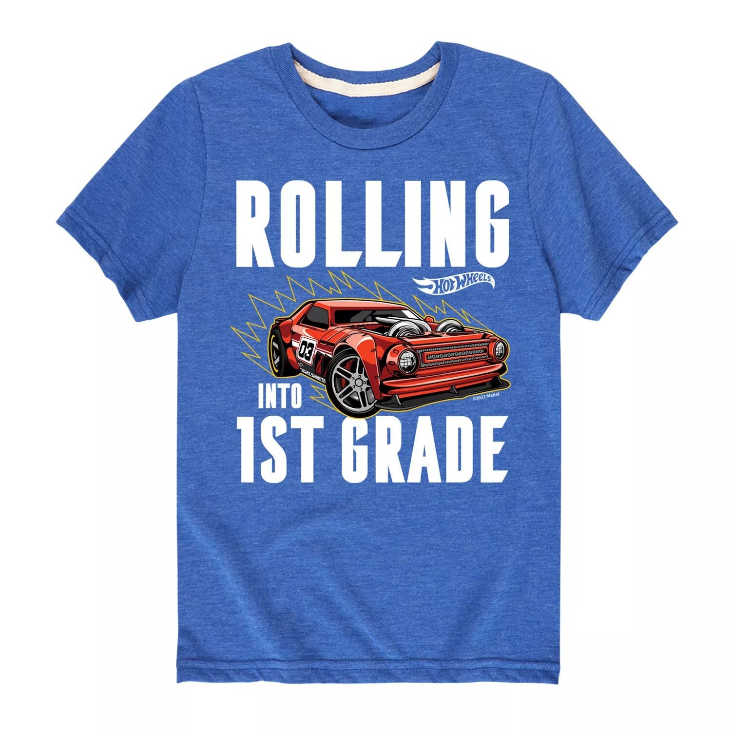 Футболка с рисунком Hot Wheels Rolling для 1-го класса для мальчиков 8–20 лет Licensed Character, синий
Футболка с рисунком Hot Wheels Rolling для 1-го класса для мальчиков 8–20 лет Licensed Character, синий