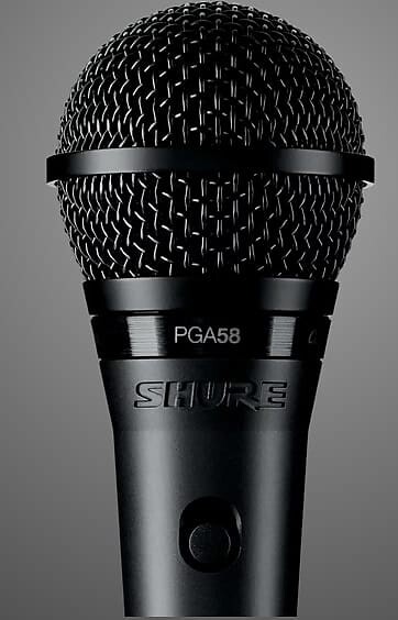Вокальный микрофон Shure PGA58-QTR
Вокальный микрофон Shure PGA58-QTR
