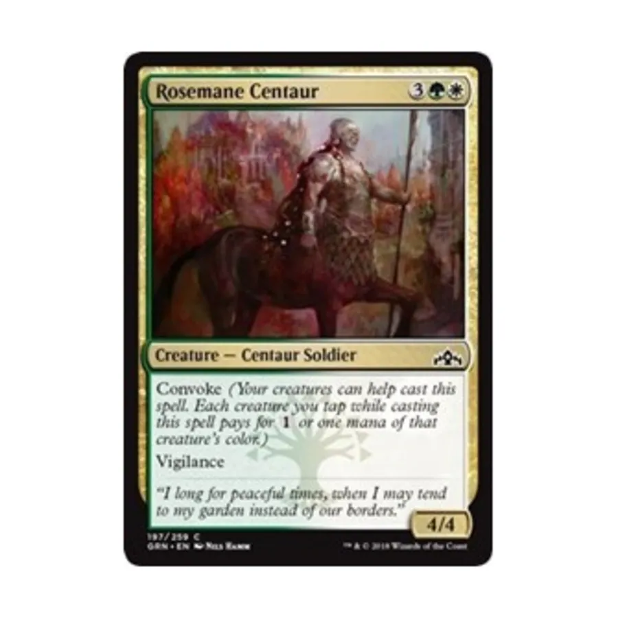 CCG Роземейн Кентавр (К), MTG - Guilds of Ravnica
CCG Роземейн Кентавр (К), MTG - Guilds of Ravnica