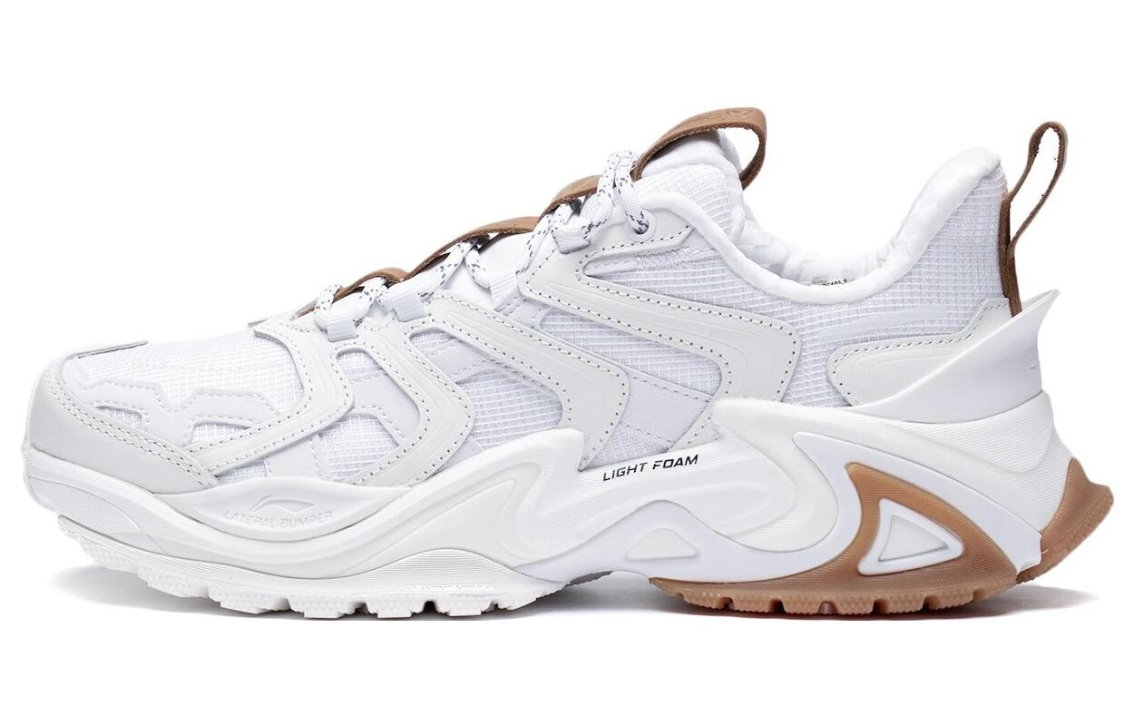 Кроссовки Li Ning Lifestyle, белый/коричневый
Кроссовки Li Ning Lifestyle, белый/коричневый