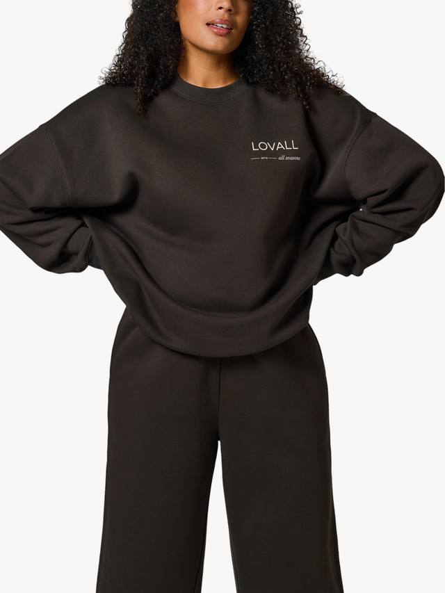 Оверсайз худи из органического хлопка с логотипом Lovall, Black Coffee
Оверсайз худи из органического хлопка с логотипом Lovall, Black Coffee
