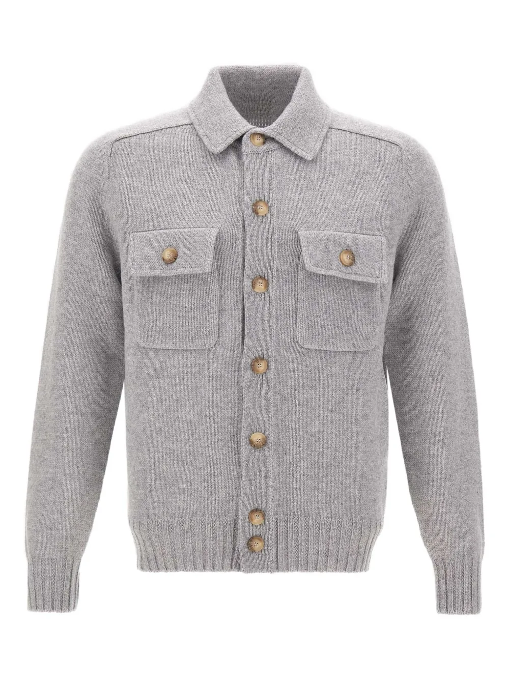 Шерстяная куртка с накладными карманами Gran Sasso, серый
Шерстяная куртка с накладными карманами Gran Sasso, серый