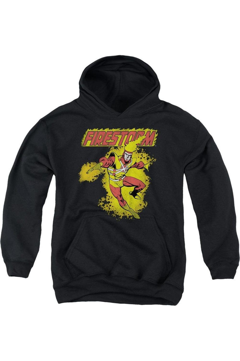 DC Comics Футболка с капюшоном Firestorm для молодежи Gildan, черный
DC Comics Футболка с капюшоном Firestorm для молодежи Gildan, черный
