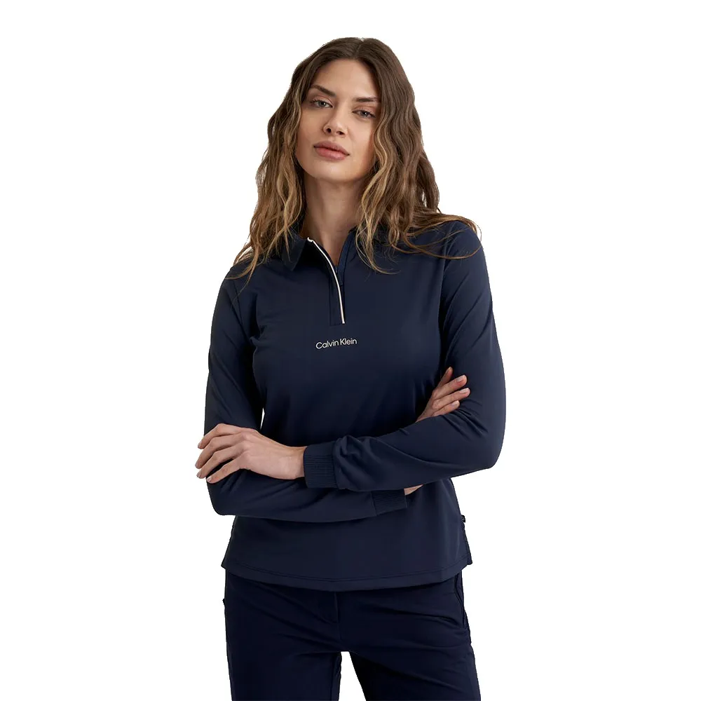 Поло с длинным рукавом Calvin Klein Golf Mila, синий 
Поло с длинным рукавом Calvin Klein Golf Mila, синий