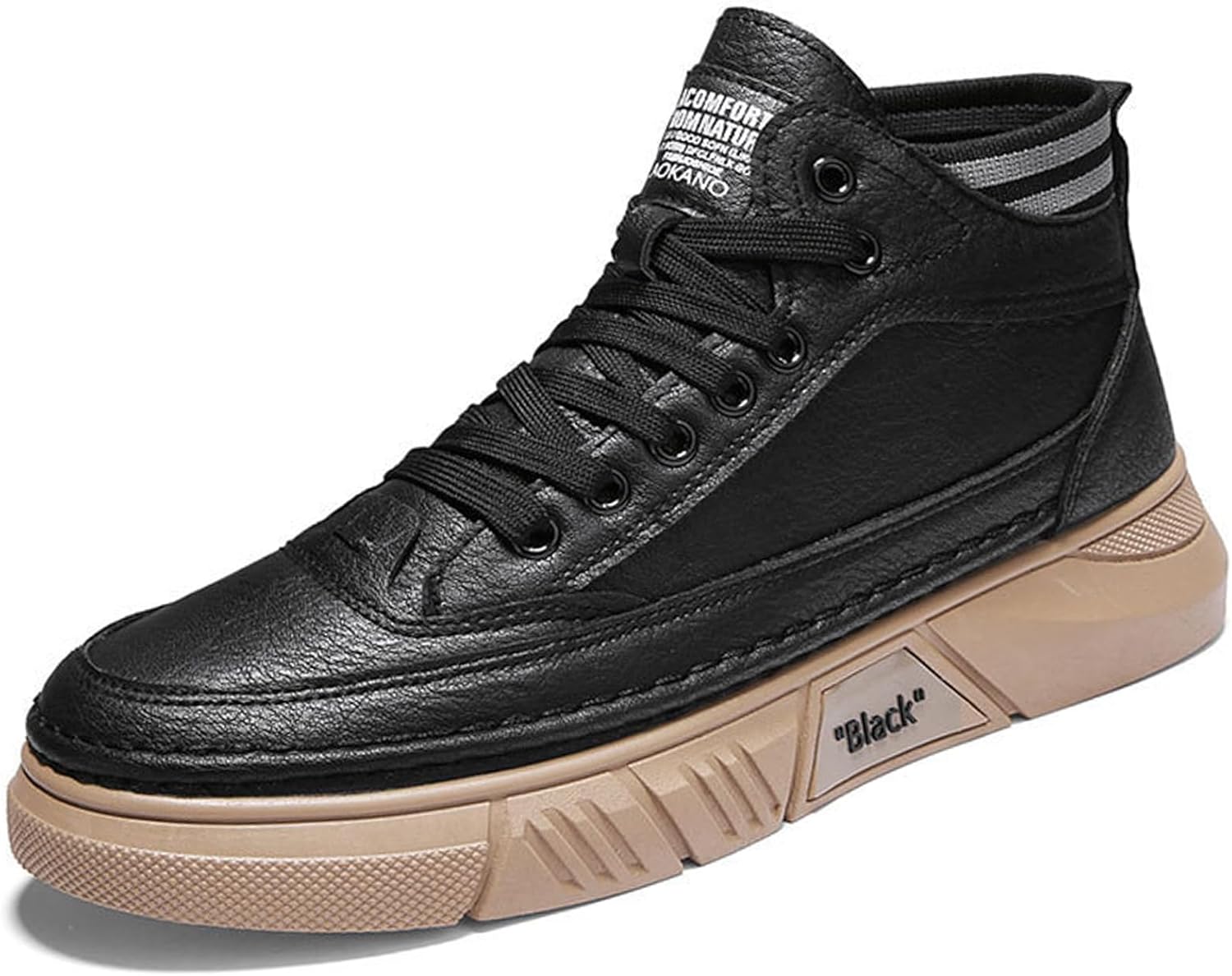 DEVILEYEZE Мужские повседневные черные высокие итальянские кожаные ботинки, осень/зима, водонепроницаемые, с амортизацией, оксфорды на шнуровке, нескользящие, чукка до щиколотки
DEVILEYEZE Мужские повседневные черные высокие итальянские кожаные ботинки, осень/зима, водонепроницаемые, с амортизацией, оксфорды на шнуровке, нескользящие, чукка до щиколотки